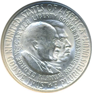 image for: 1951-S 50c Wash-Carver NGC MS65