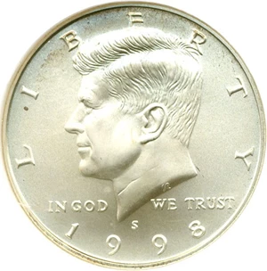 image for: 1998-S 50c DGS MS66 Special Mint Set
