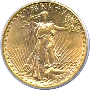 image for: 1923 $20 PCGS MS62