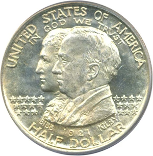 image for: 1921 50c Alabama PCGS/CAC MS66 ex: The Roman Collection
