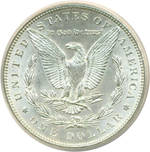 image for: Top 100 VAM: 1896 $1 VAM 19 ANACS MS62