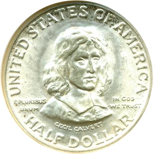 image for: 1934 50c Maryland ANACS MS64