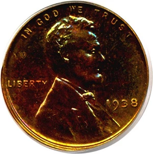 image for: 1938 1c PCGS Proof 64 RD