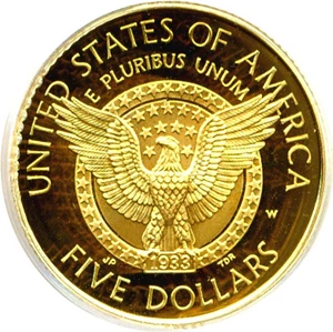 image for: 1997-W $5 Franklin D. Roosevelt PCGS Proof 69 DCameo