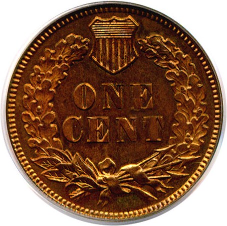 image for: 1891 1c  PCGS Proof 64 RD