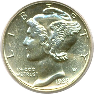 image for: 1938 10c PCGS Proof 65
