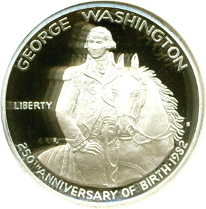 image for: 1982-S 50c Washington ANACS Proof 68 DCameo