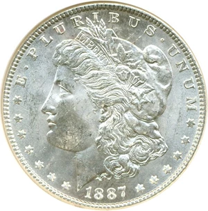image for: Top 100 VAM: 1887 $1 VAM 12 Alligator Eye NGC MS64