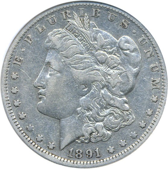 image for: Top 100 VAM: 1891-O $1 VAM 1A  Clashed E NGC VF35 