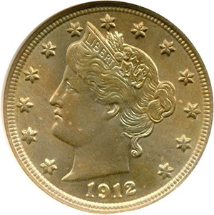 image for: 1912 5c NGC MS64