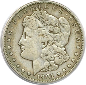image for: 1901 $1 PCGS VF30