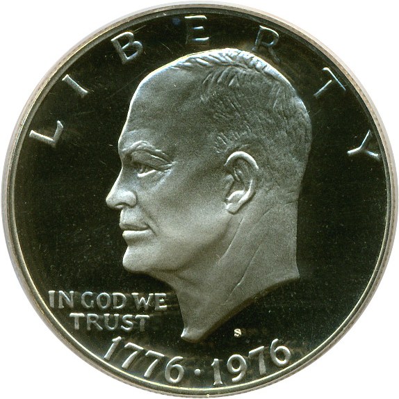 image for: 1976-S $1 Clad Ty.2 PCGS Proof 69 DCameo