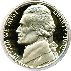 image for: 1982-S 5c PCGS Proof 69 DCameo