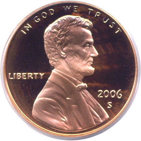 image for: 2006-S 1c  PCGS Proof 69 RD DCameo