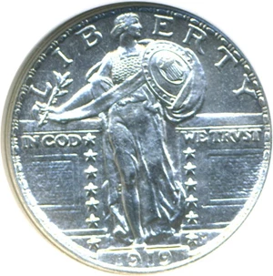image for: 1919 25c DGS MS60 (Cleaned)