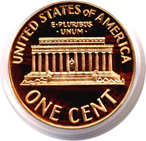image for: 1969-S 1c  PCGS Proof 67 RD Cameo