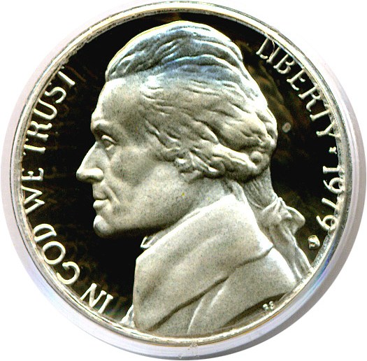 image for: 1979-S 5c Ty.1 PCGS Proof 68 DCameo