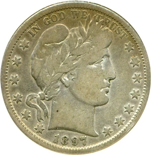 image for: 1897-S 50c DGS F12