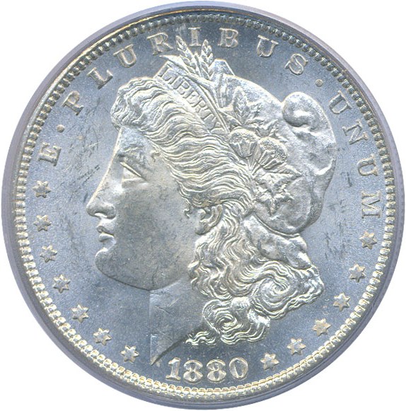 image for: 1880/79-O $1  PCGS MS63 