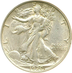 image for: 1920 50c DGS AU50
