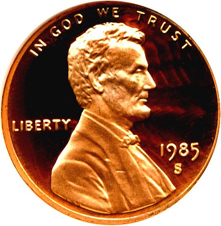 image for: 1985-S 1c  NGC Proof 68 RD UCameo