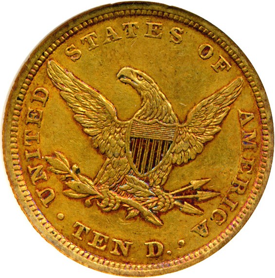 image for: 1839 $10 Type of 1840 ANACS XF45 