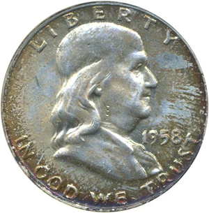 image for: 1958-D 50c NGC MS64