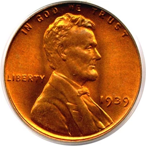image for: 1939 1c PCGS MS67 RD