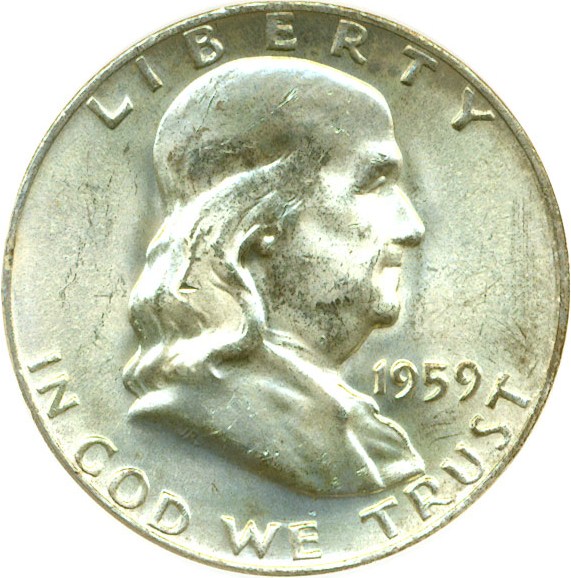 image for: 1959-D 50c  PCI MS64 FBL