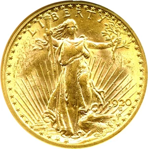 image for: 1920 $20 DGS MS61