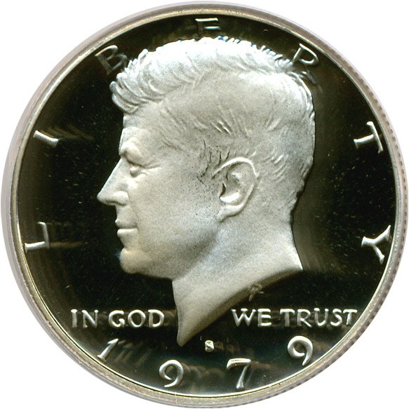 image for: 1979-S 50c Ty.1 PCGS Proof 69 DCameo