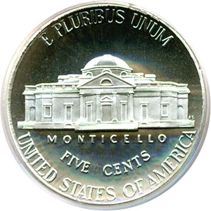 image for: 2006-S 5c Monticello PCGS Proof 69 DCameo