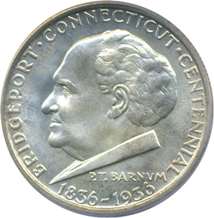 image for: 1936 50c Bridgeport PCGS MS64