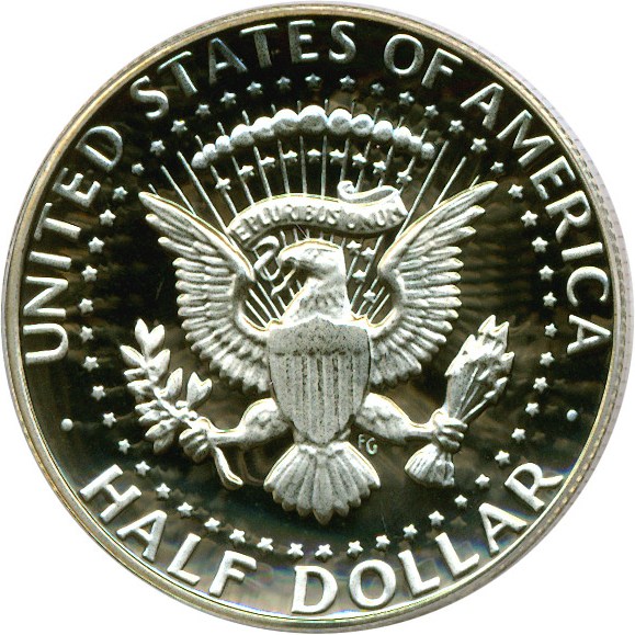 image for: 1983-S 50c  PCGS Proof 69 DCameo