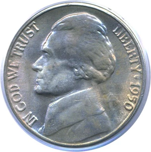 image for: 1950-D 5c PCGS MS65 FS