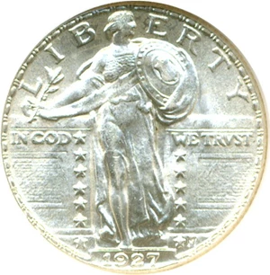 image for: 1927 25c NGC MS64