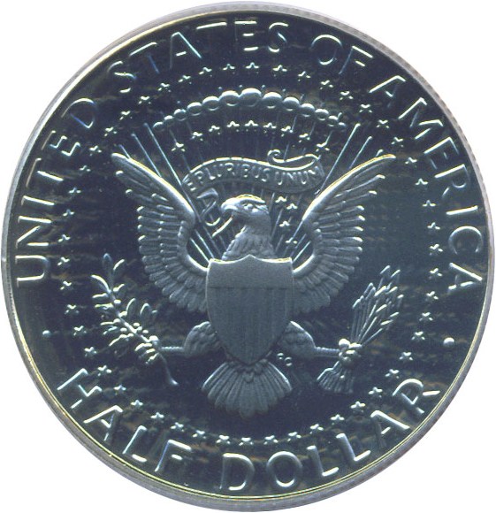 image for: 2001-S 50c  PCGS Proof 69 DCameo