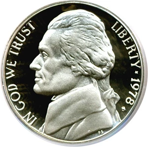 image for: 1978-S 5c PCGS Proof 69 DCameo