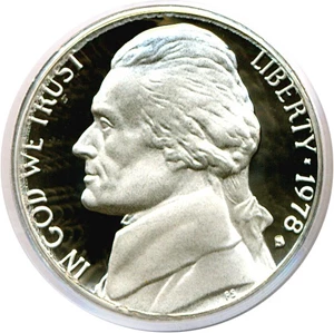 image for: 1978-S 5c PCGS Proof 69 DCameo