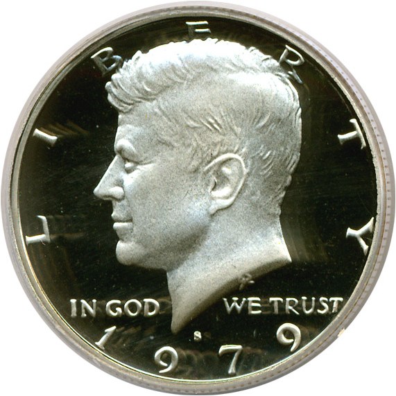 image for: 1979-S 50c Ty.1 PCGS Proof 69 DCameo