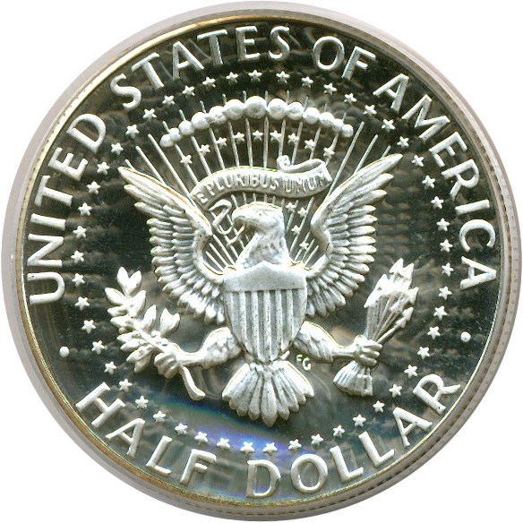 image for: 1969-S 50c  PCGS Proof 67 Cameo