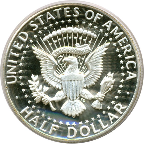 image for: 1969-S 50c  PCGS Proof 68 Cameo