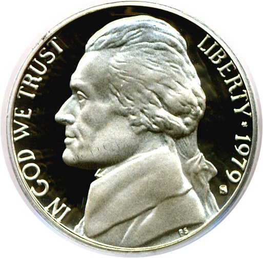 image for: 1979-S 5c Ty.1 PCGS Proof 69 DCameo