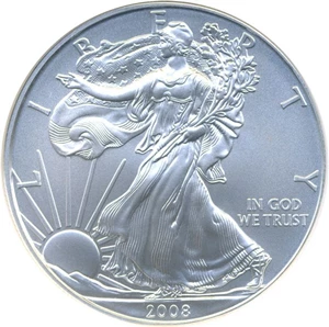 image for: 2008 $1 Silver Eagle NGC MS69 - Early Releases