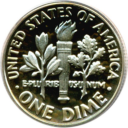 image for: 1982-S 10c  PCGS Proof 69 DCameo