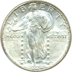 image for: 1924-D 25c PCGS MS65