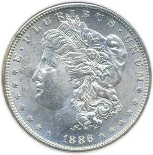image for: 1886-S $1 NGC MS62