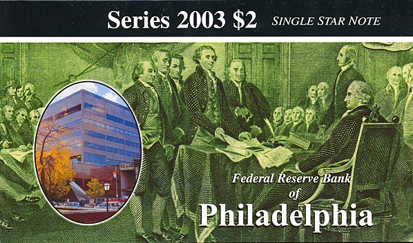 image for: Fr.1937C* 2003 $2  PMG Gem CU65 EPQ [C00005752] *Star* 