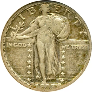image for: 1923-S 25c DGS VF30