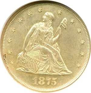 image for: 1875 20c NGC Proof 64